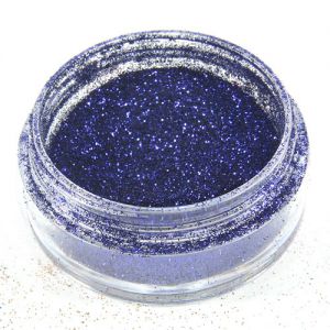 Glitter-Puder 2g Farbe: Nachtblau