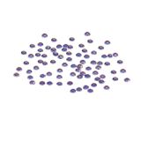 Strass-Steine klein lila irisierend, ca. 100 Stück