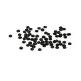 Strass-Steine klein schwarz - ca. 100 Stück