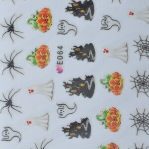 Halloween Sticker Selection 1 (Geister; Spinnen; Schloss)